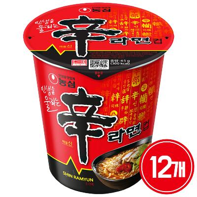 컵)농심신라면소 12개