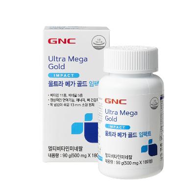 [GNC] 울트라메가골드 임팩트 180정 90일분