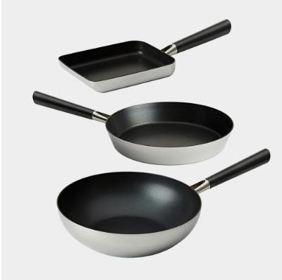 [알텐바흐] 316Ti 티타늄 마스터 프라이팬 통5중 스텐 20~28cm 인덕션 후라이팬 소테팬 웍팬