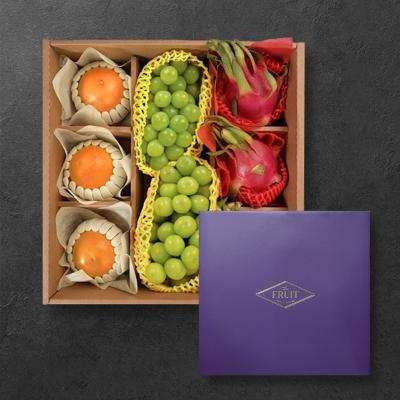 [정성담은] 명품 자몽/용과/샤인머스켓 선물세트