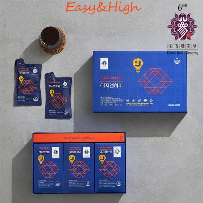 [풍기인삼공사] 6년근 이지앤하이(50㎖x30포) / 수험생홍삼 -진세노사이드 21mg함량