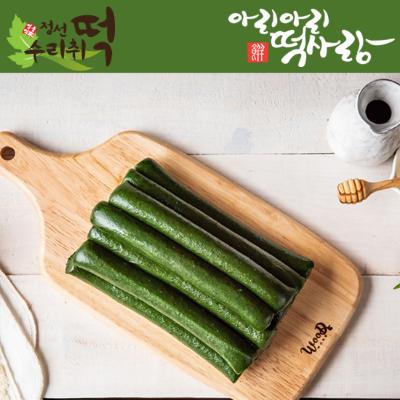 [아리아리떡사랑] 정선 수리취 -가래떡 1kg (실속형/비닐포장)