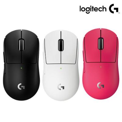 [로지텍] G PRO X SUPERLIGHT 2c (슈퍼라이트2c)무선 게이밍 마우스 (블랙, 핑크, 화이트)