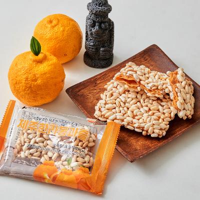 30번반죽겹쳐 바삭한 제주도 한라봉 한과 과즐