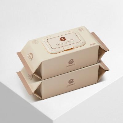 앙블랑 아기 물티슈 70평량 세이프 베이지 캡형 72매 10팩/20팩