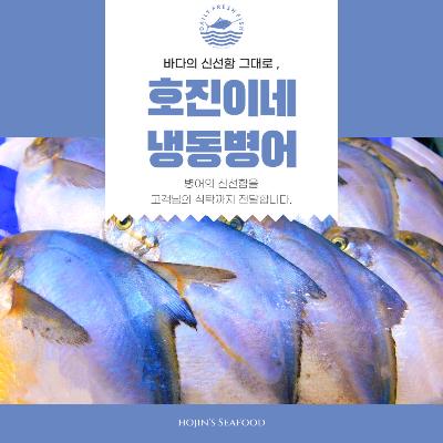 호진이네 국내산 급냉병어 신선한 고급생선 진공포장 1팩3마리~5팩15마리
