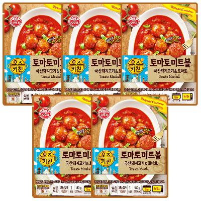 오뚜기 오즈키친 토마토 미트볼 180g  x 5개