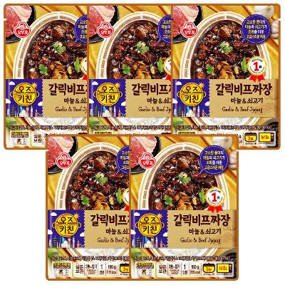 오뚜기 오즈키친 정통직화 유니짜장 180g x 5개