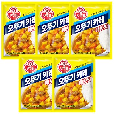 오뚜기 카레 매운맛 100g x 5개