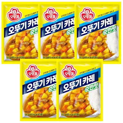 오뚜기 카레 순한맛 100g x 5개