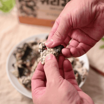 (오트릿) 귀리김부각 5봉 당류0% 무설탕 김스낵 건강간식