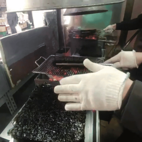 방앗간아이 맛있는 고소한 참기름김 10봉 맛있는 구운김 선물세트 [원산지:국산(전라남도 완도군)]