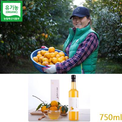 [섬바다] 유기농 유자액(750㎖) / 시원하게  드세요~