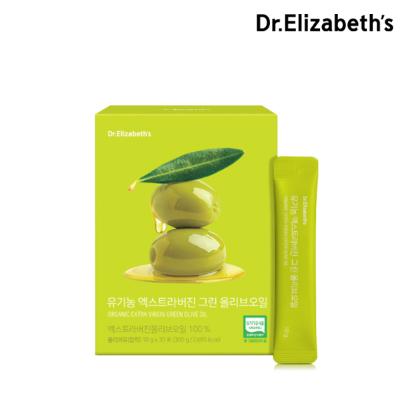 [닥터엘리자베스] 유기농 엑스트라버진 그린 올리브오일(30포)
