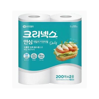 크리넥스 안심 클래식 키친타올 200매2롤 1개
