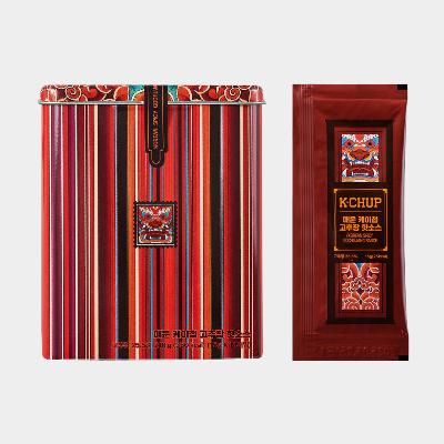 [케이첩] 틴케이스 선물세트 매운고추장 15g x 14입