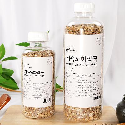 [방앗간아이] 저속노화잡곡 500ml 1L 800g (렌틸콩 귀리 현미 백미)