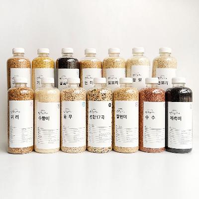 [방앗간아이] 귀리 잡곡 국산 혼합곡 렌틸콩 수향미 찰보리 찹쌀 저속노화 1L 500ml 800g