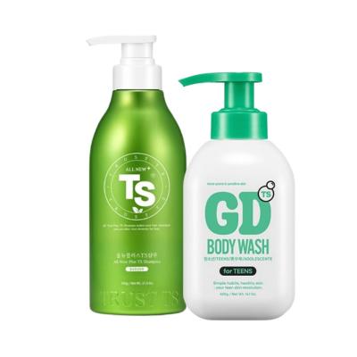 올뉴 플러스TS샴푸 탈모증상완화 500g 1개+TS지디바디워시 400g 1개