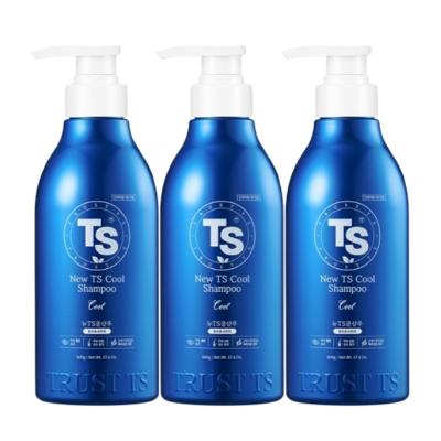 뉴TS쿨샴푸 탈모증상완화 500g 3개