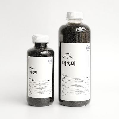 [방앗간아이] 국산 메흑미 잡곡  500ml 1L 800g