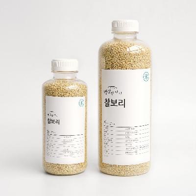 [방앗간아이] 국산 찰보리 잡곡  500ml 1L 800g