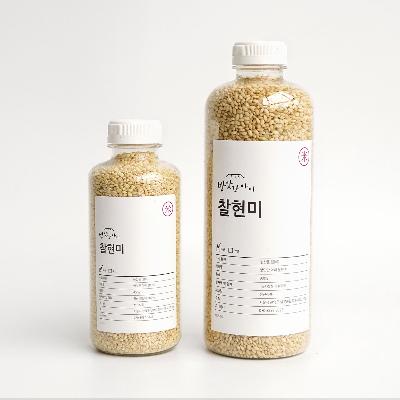 [방앗간아이] 국산 찰현미 잡곡  500ml 1L 800g