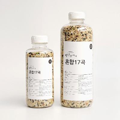 [방앗간아이] 국산 혼합17곡 잡곡 500ml 1L 800g