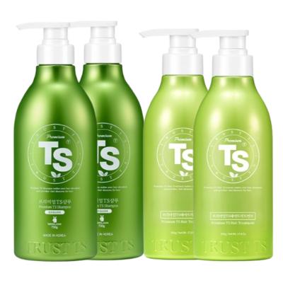 프리미엄TS샴푸 탈모증상완화 750g 2개+프리미엄TS헤어트리트먼트 500g 2개