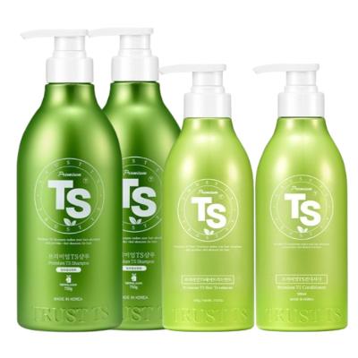 프리미엄TS샴푸 탈모증상완화 750g 2개+프리미엄TS헤어트리트먼트 500g 1개+프리미엄TS컨디셔너 500g 1개