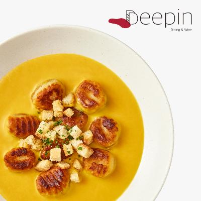 [디핀] 단호박크림뇨끼 3EA X 280g