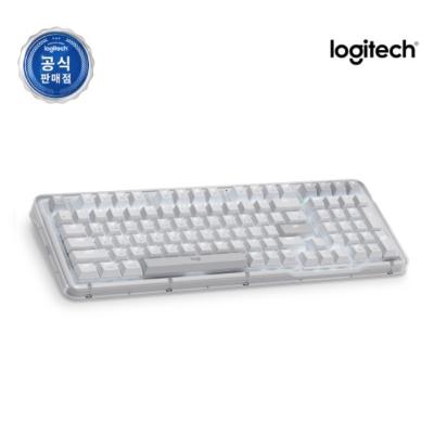 [로지텍] 무선 블루투스 기계식 키보드, ALTO KEYS K98M [로지텍코리아정품] 마블축 오프화이트