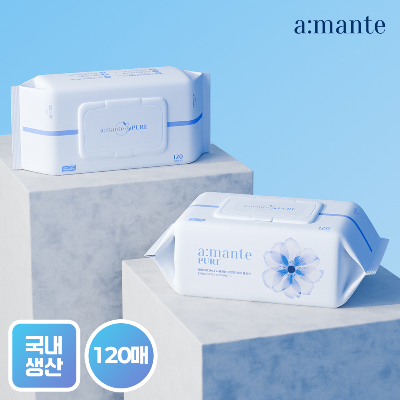 [단독특가] 대용량 50gsm 아기물티슈 도톰 엠보싱 캡형 120매 20팩