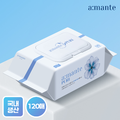 [단독특가] 대용량 50gsm 아기물티슈 도톰 엠보싱 캡형 120매 10팩