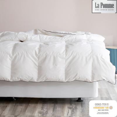 [라뽐므] 화이트 코튼 구스 이불(한겨울용)