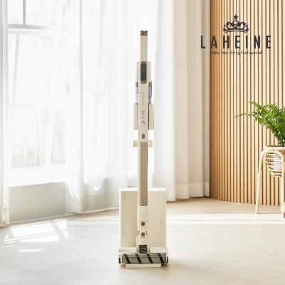[라헨느] 더 퀸 플러피 BLDC 듀얼브러쉬 클린스테이션 무선청소기 LHN-VS800W