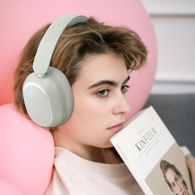 [엑스트라] gni-312 ANC 노이즈캔슬링 LED 블루투스 V6.0 헤드셋 (AUX 포함)