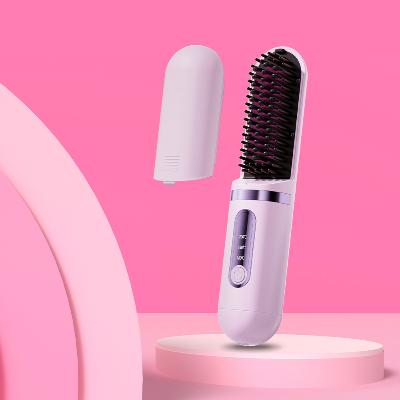 [에코너] GD1 볼륨 스타일러 세라믹 무선 빗 브러쉬 고데기 (3단계 온도조절)