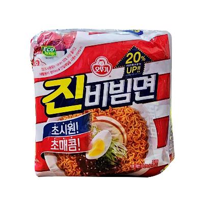 [오뚜기] 진비빔면 멀티(4개입)