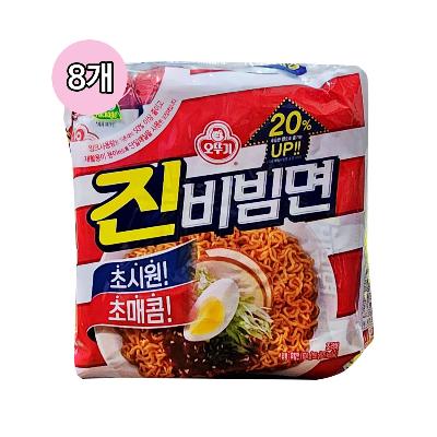 [오뚜기] 진비빔면 멀티(4개입)x8개세트(총32봉입)