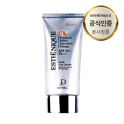 [데이셀] 에스테니끄 달팽이 선크림 70g (SPF50+) 끈적임없는 미백 톤업 선크림
