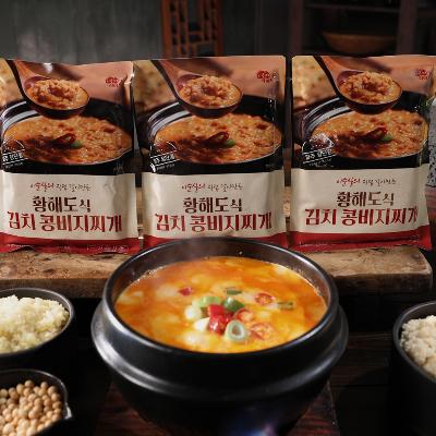 이순실의 직접 갈아만든 황해도식 김치콩비지찌개 400g x 6팩