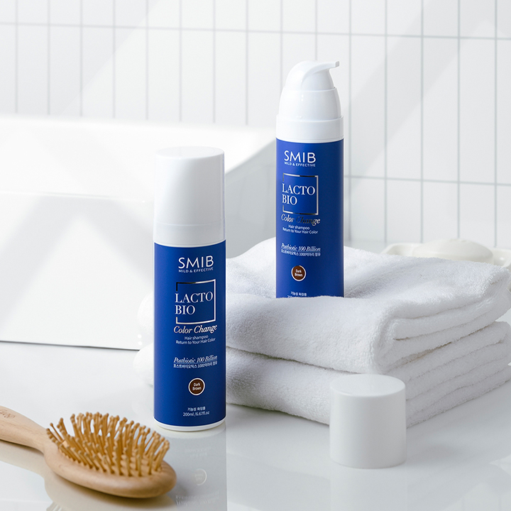 [스미브] 락토바이오 1000억 유산균 염색 새치 샴푸 200ml