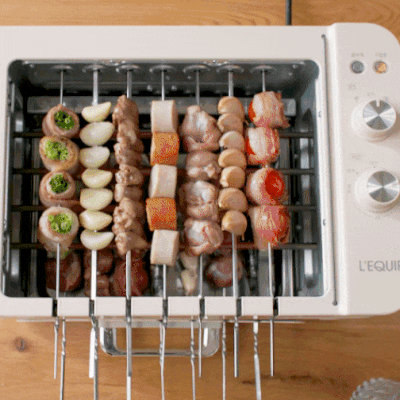 ★공동구매★ [리큅] 멀티 포차 그릴 LGR-MC1001 / 아이보리