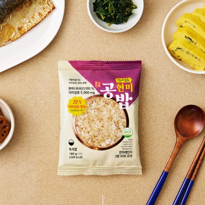 식이섬유풍부한 현미 공밥 180gX20개
