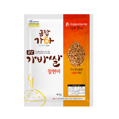 [2025년 햅쌀] 금탑 가바찰현미 4kg
