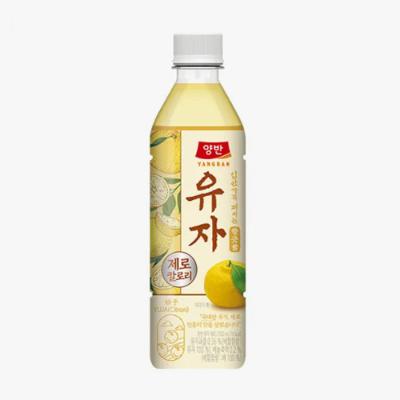 [동원] 양반 유자 제로 500ml x 12병