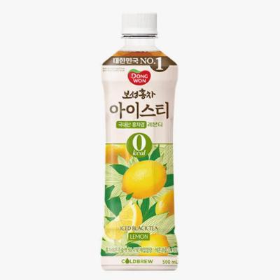 [동원] 보성홍차 아이스티 제로 레몬 500mL x 24병
