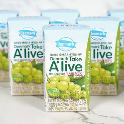 [동원] 덴마크 테이크 얼라이브 머스캣 청포도 120mL x 48개