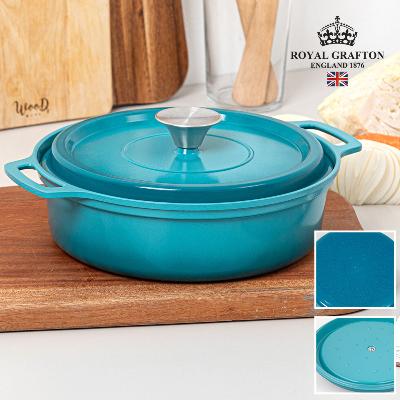 로얄그래프톤 브뤼에 IH 저수분세라믹냄비 전골22 RG1046